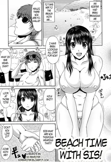 Read [Kai Hiroyuki] Beach Time with Sis - Fhentai.net