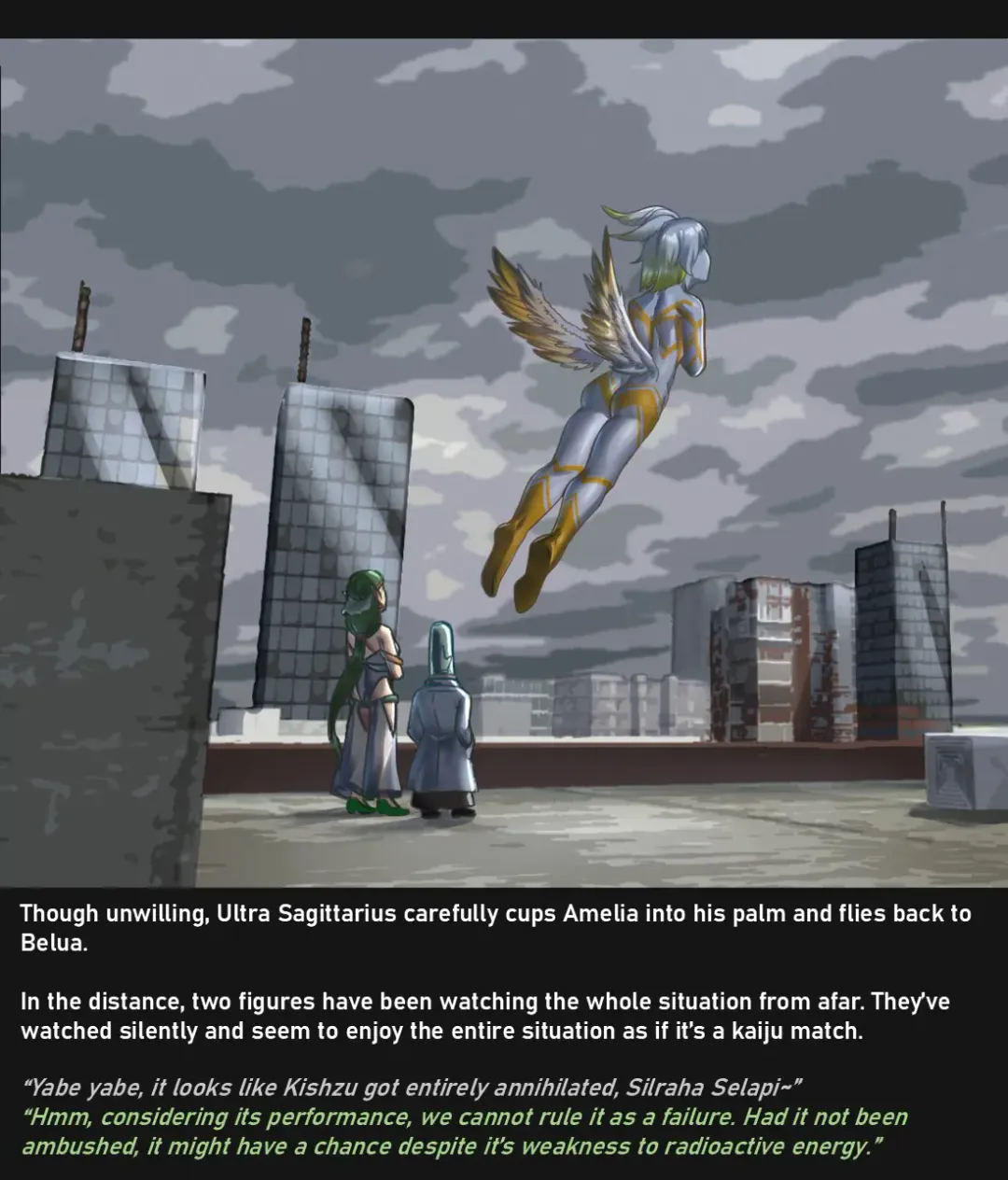 [Arsonicartz] 【ArsonicHawt】Ultra Sagittarius vs Muscario Fhentai - Page 12