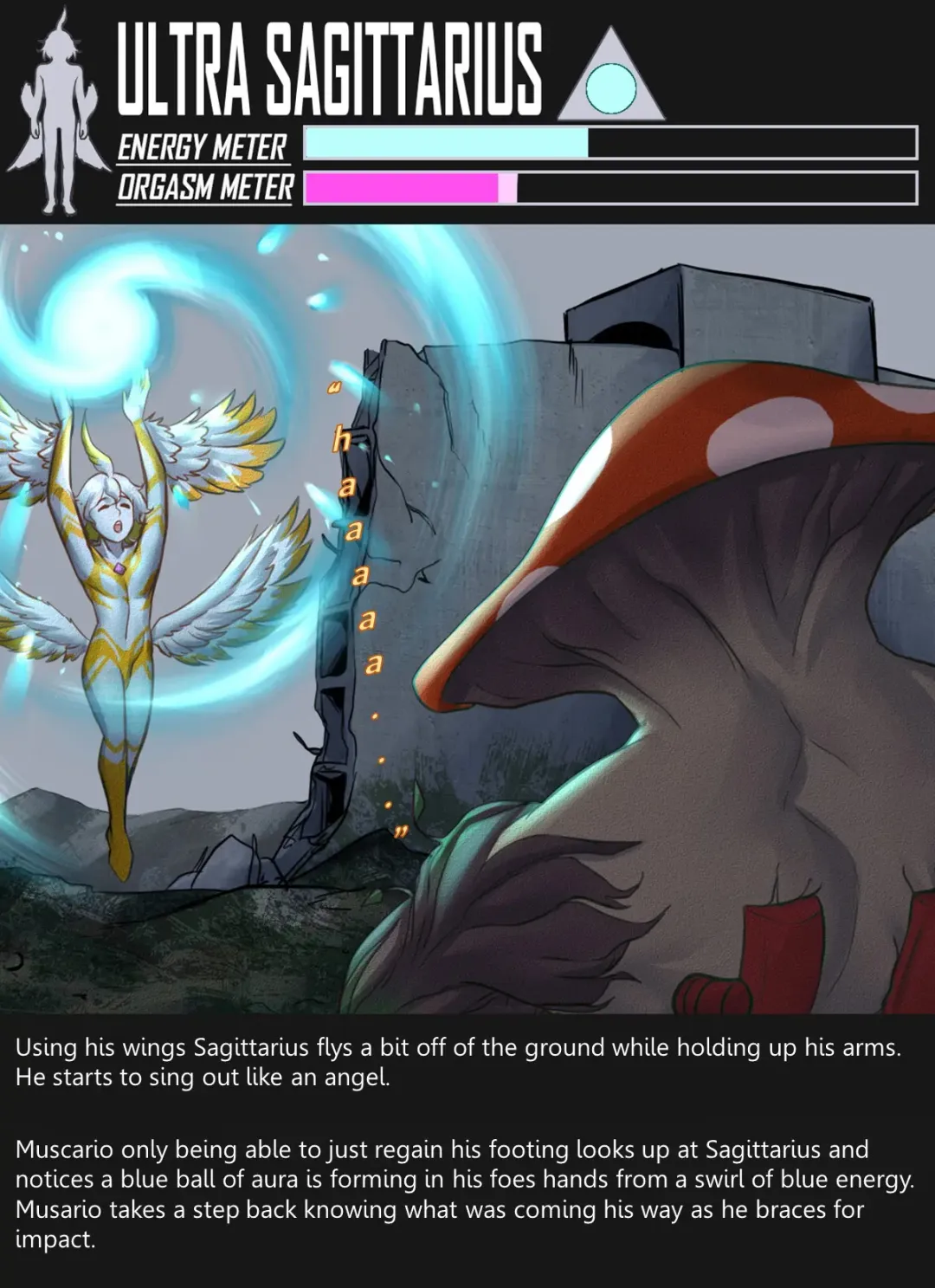 [Arsonicartz] 【ArsonicHawt】Ultra Sagittarius vs Muscario Fhentai - Page 65