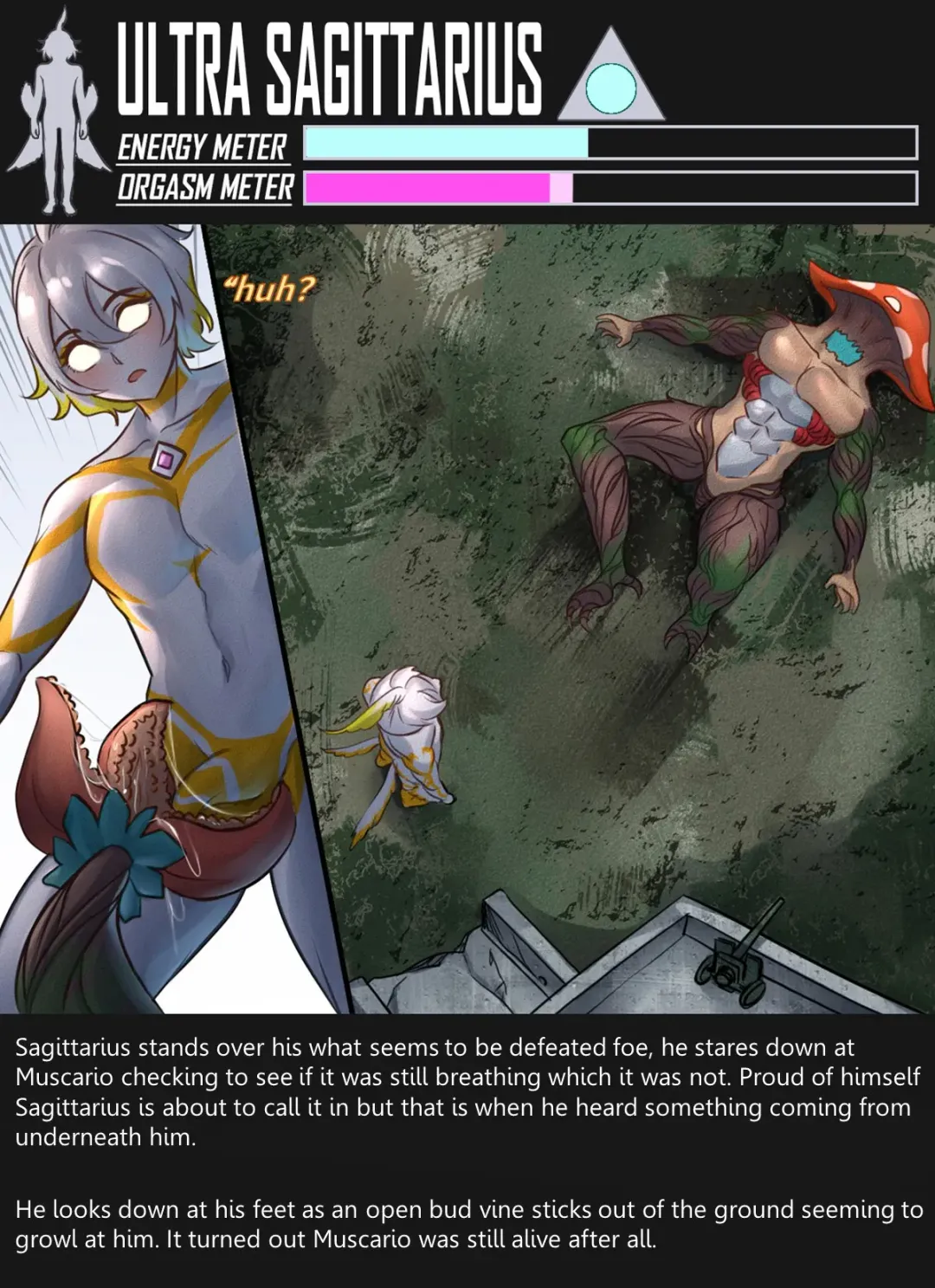 [Arsonicartz] 【ArsonicHawt】Ultra Sagittarius vs Muscario Fhentai - Page 67