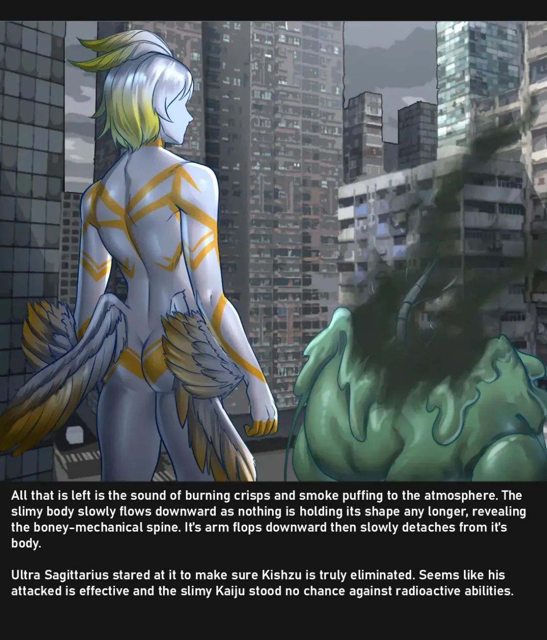 [Arsonicartz] 【ArsonicHawt】Ultra Sagittarius vs Muscario Fhentai - Page 9