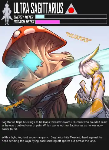 [Arsonicartz] 【ArsonicHawt】Ultra Sagittarius vs Muscario Fhentai - Page 101
