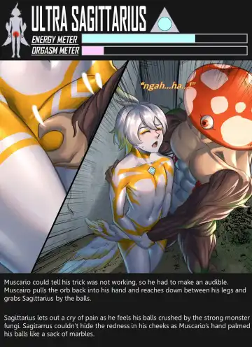 [Arsonicartz] 【ArsonicHawt】Ultra Sagittarius vs Muscario Fhentai - Page 53