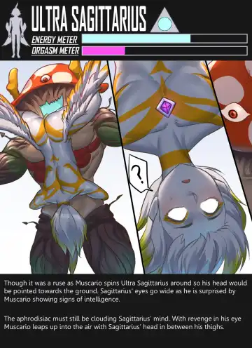 [Arsonicartz] 【ArsonicHawt】Ultra Sagittarius vs Muscario Fhentai - Page 61