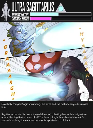[Arsonicartz] 【ArsonicHawt】Ultra Sagittarius vs Muscario Fhentai - Page 66