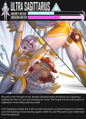 [Arsonicartz] 【ArsonicHawt】Ultra Sagittarius vs Muscario Fhentai - Page 74