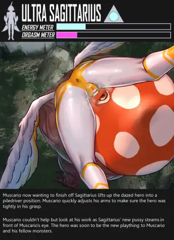 [Arsonicartz] 【ArsonicHawt】Ultra Sagittarius vs Muscario Fhentai - Page 79