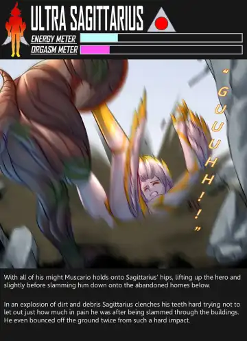 [Arsonicartz] 【ArsonicHawt】Ultra Sagittarius vs Muscario Fhentai - Page 85