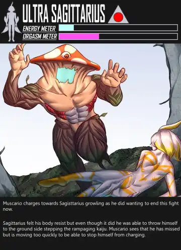 [Arsonicartz] 【ArsonicHawt】Ultra Sagittarius vs Muscario Fhentai - Page 97