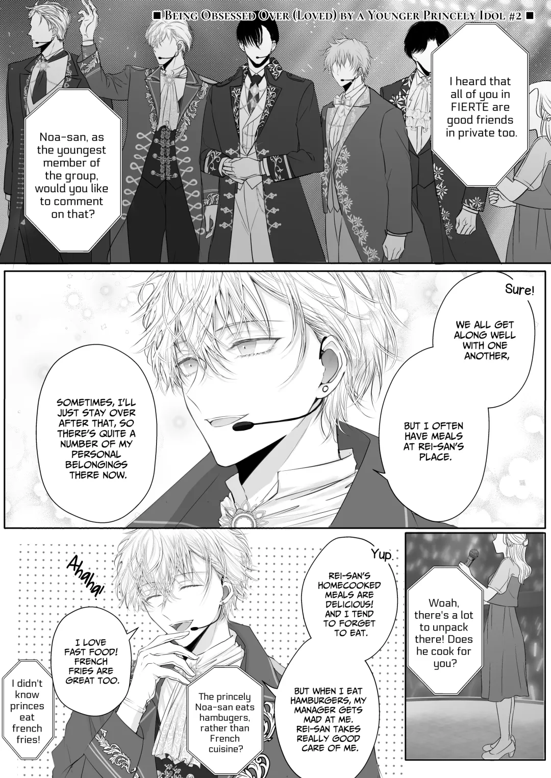 [Doki] Toshishita Oujikei Idol ni Shuuchaku (Ai) Sareru Hanashi Fhentai - Page 22