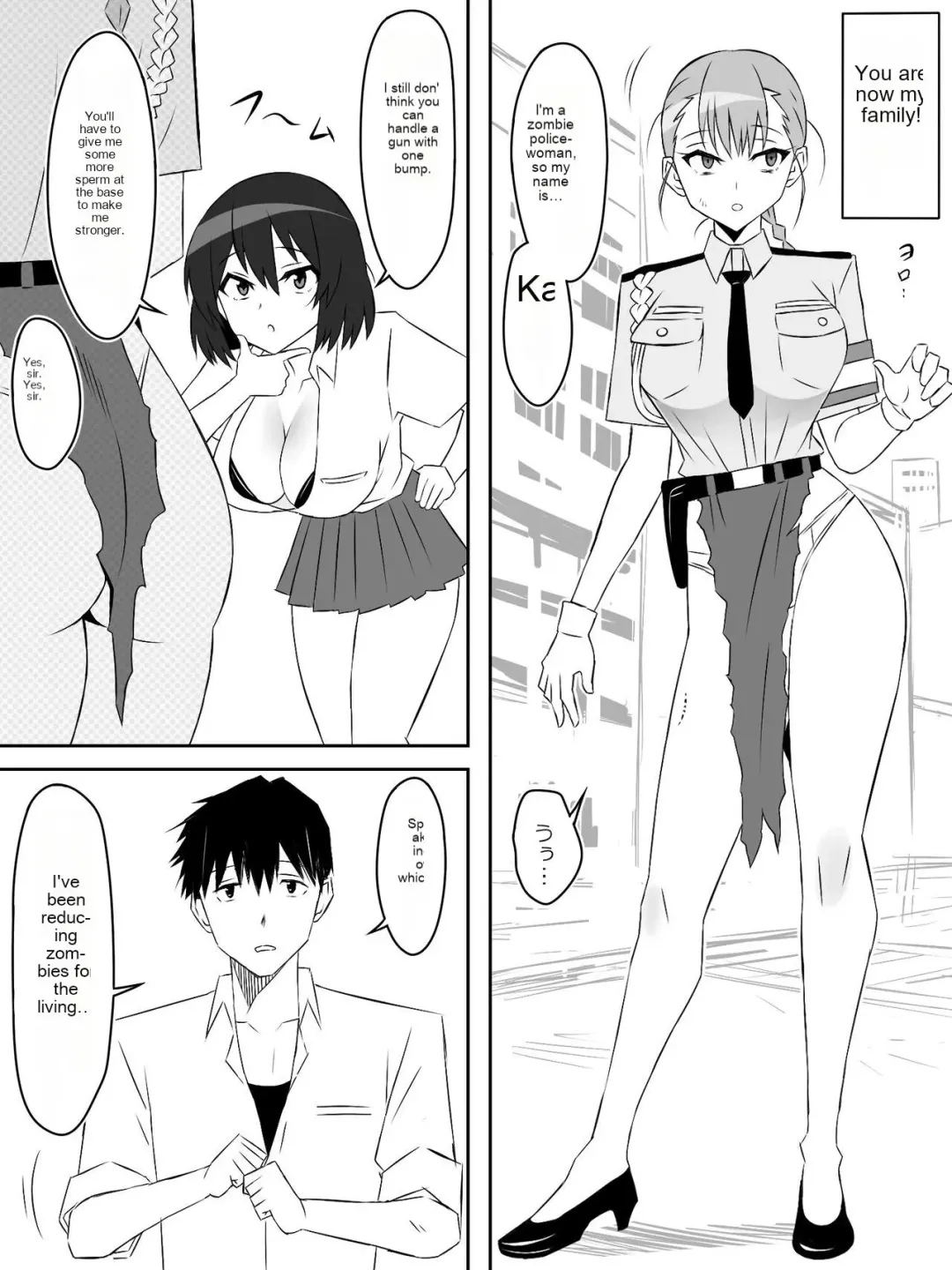 [Kagemusya] Zombie Harem Life ~Koutai Mochi no Ore to Bakunyuu Zombie~ 6 Fhentai - Page 15