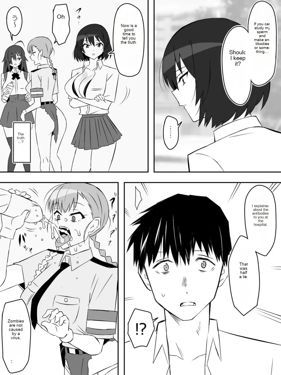 [Kagemusya] Zombie Harem Life ~Koutai Mochi no Ore to Bakunyuu Zombie~ 6 Fhentai - Page 16
