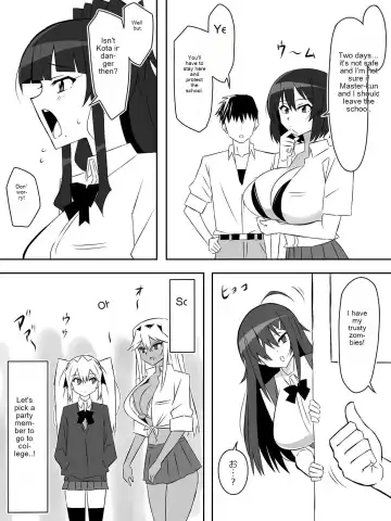[Kagemusya] Zombie Harem Life ~Koutai Mochi no Ore to Bakunyuu Zombie~ 6 Fhentai - Page 32
