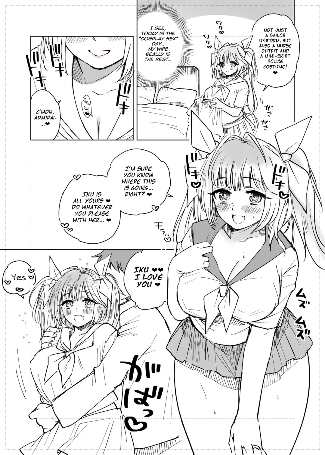 [Saburou] 19-chan Kawaii. | Iku-chan is a Cutie. Fhentai - Page 2