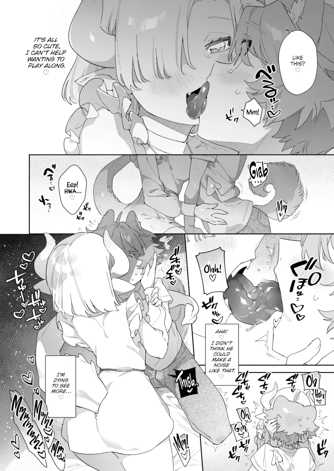[Usachanget] The White Dragon Wants to Lovingly Top Her Pom-Boy Fhentai - Page 8