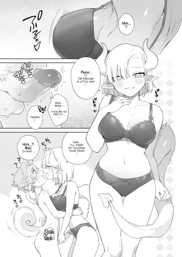 [Usachanget] The White Dragon Wants to Lovingly Top Her Pom-Boy Fhentai - Page 11