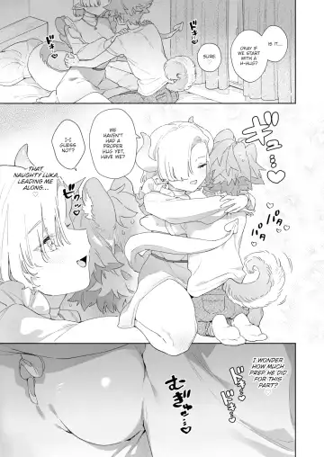 [Usachanget] The White Dragon Wants to Lovingly Top Her Pom-Boy Fhentai - Page 5