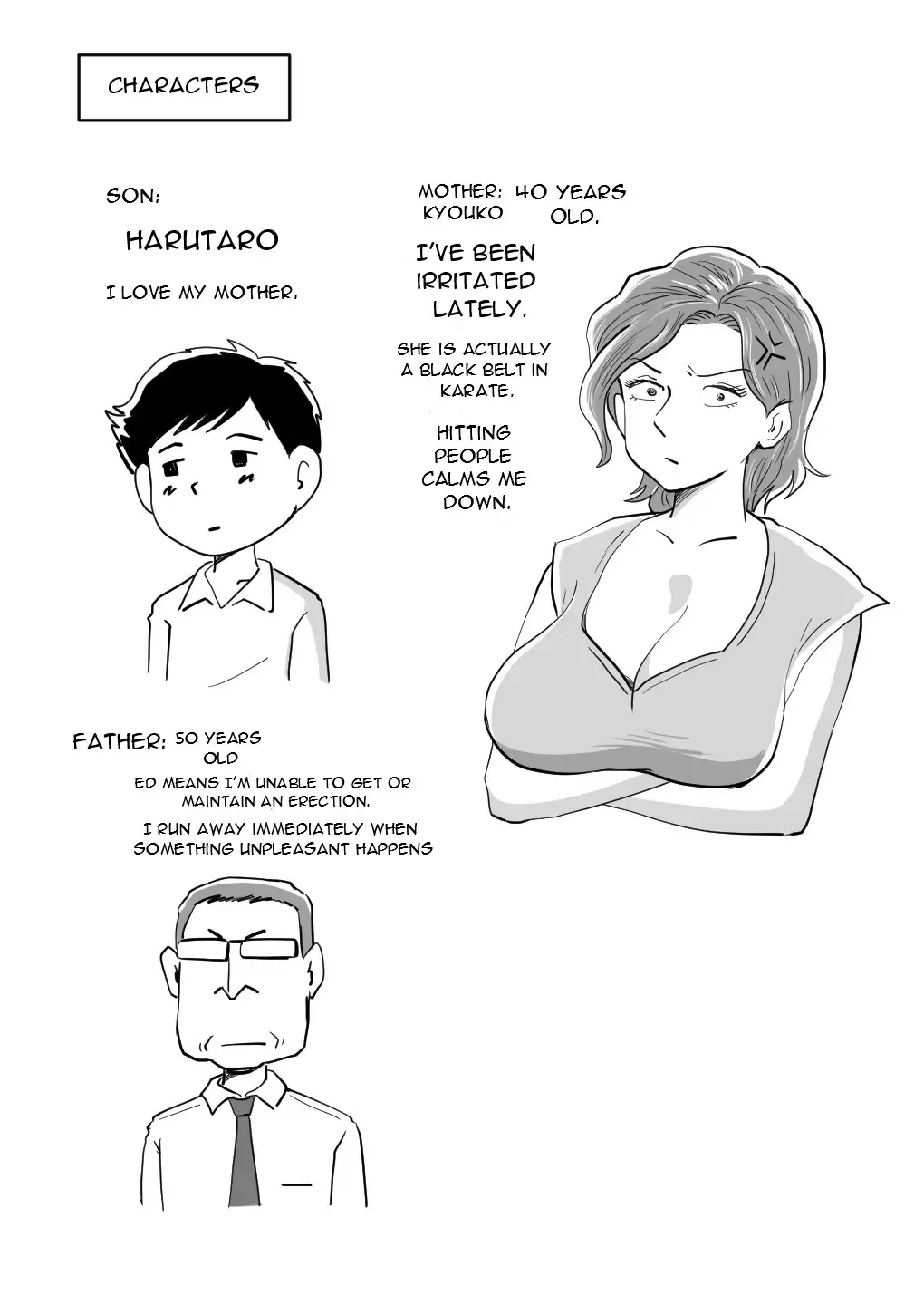 Kigen no Warui Haha wo Koufuku ni Saseta Musuko - The Son Who Made His Grumpy Mother Happy Fhentai - Page 3