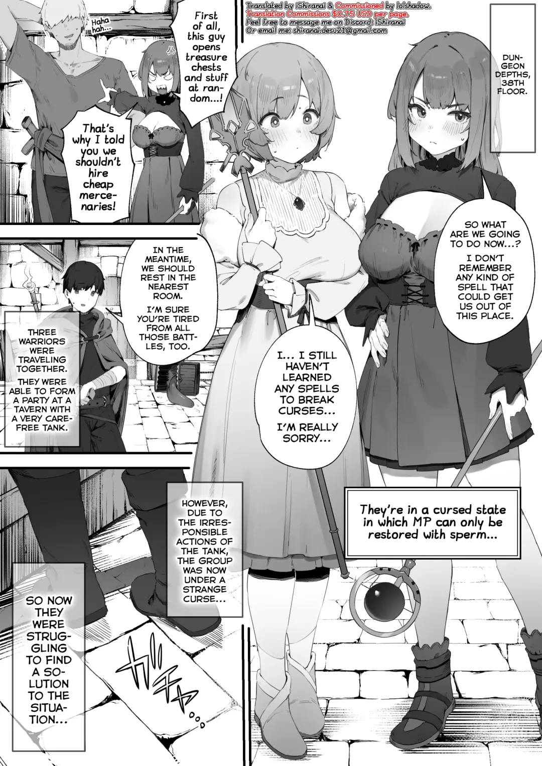 [Nigiri Usagi] Noroi no Sei de MP ga Arimasen!! 1 Fhentai - Page 1