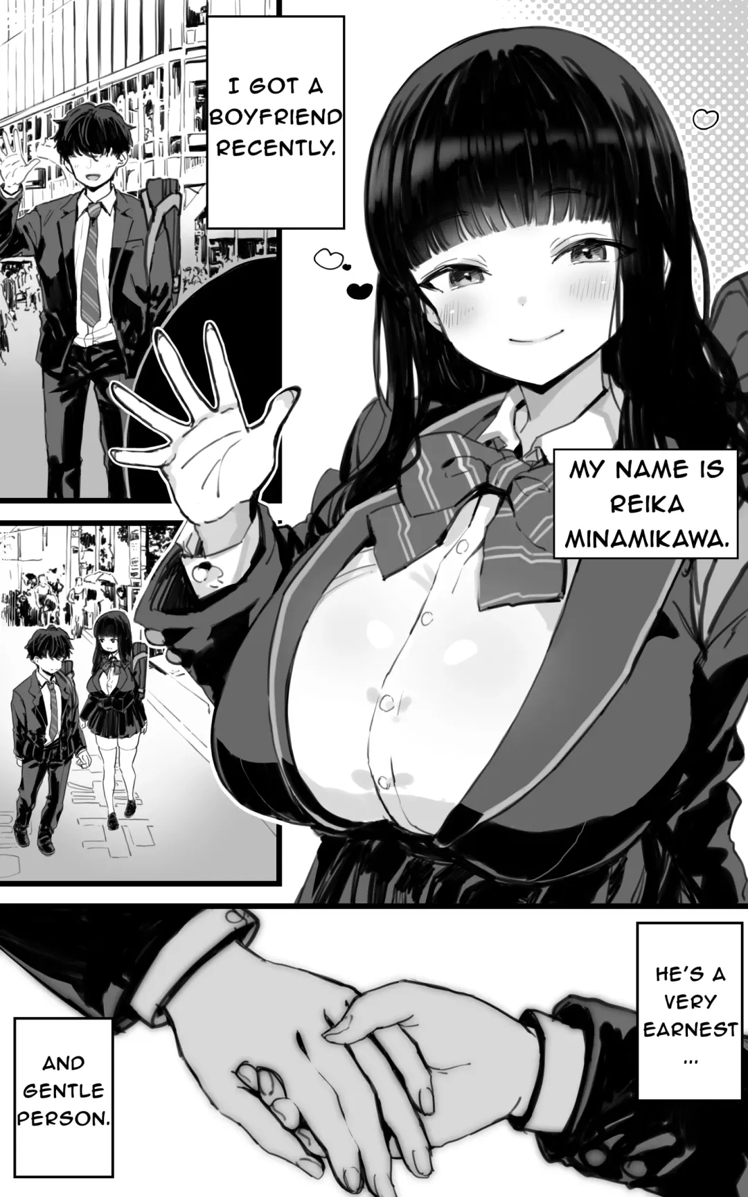 [Yoshio Ereki] Kyonyuu JK Hame Nikki ~ Yappari Kareshi yori, Sensei no Ochinchin ga Kimochi Ii | Sex Diary of a Busty JK ~Sensei's Cock Feels Better Than My Boyfriend's After All~ Fhentai - Page 2