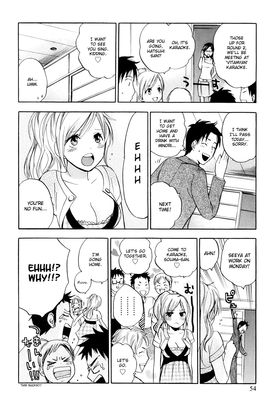 [Harumi Chihiro] Koi o Suru no Ga Shigoto Desu. - Falling In Love Is Work. 1 Fhentai.net - Page 55