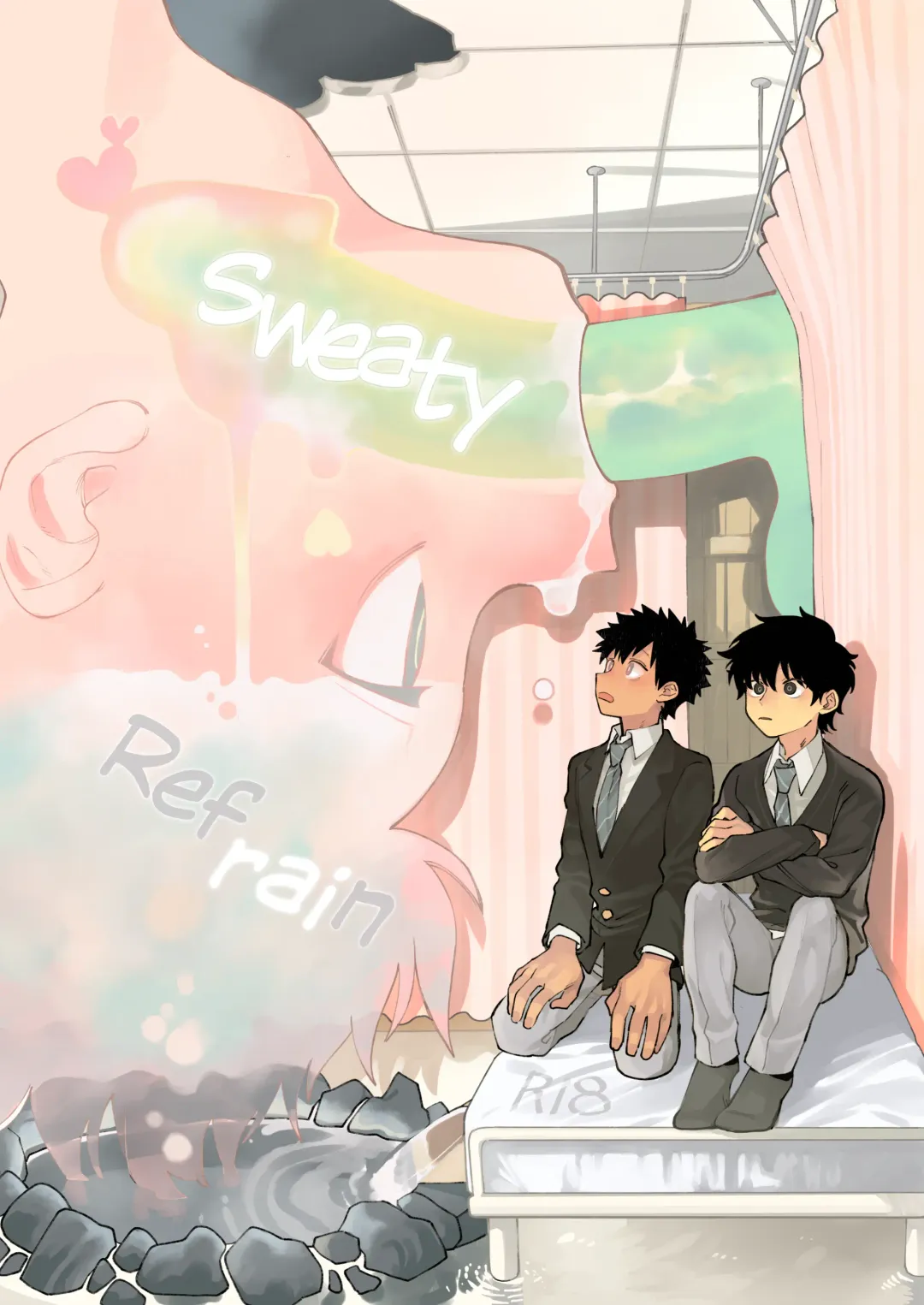 [Ocha] Dakudaku no Refrain | Sweaty Refrain Fhentai - Page 1