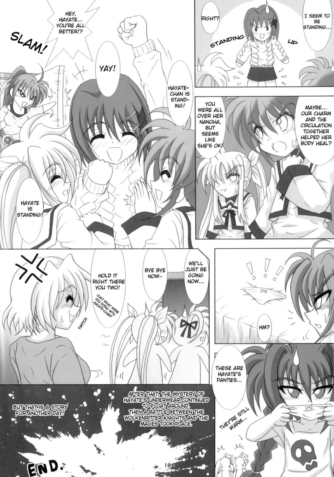 [M Pon] Nano & Fe x Haya! Fhentai - Page 16