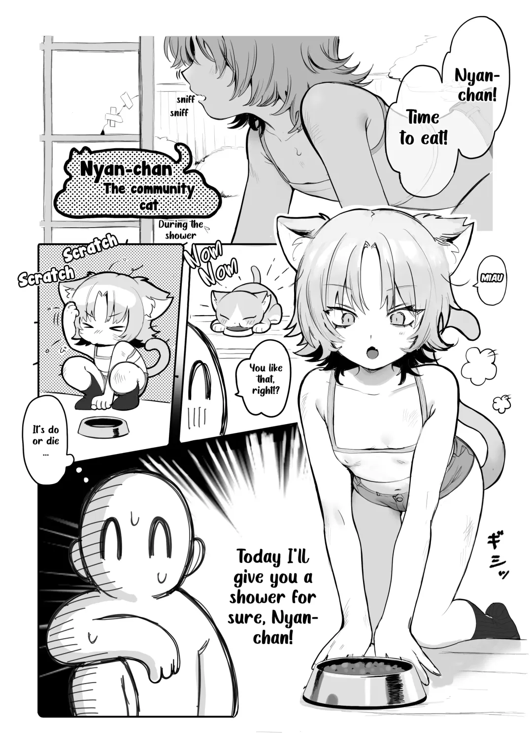 [Annomike] Chiiki Neko Nyan-chan | Nyan-chan, the Community Cat Fhentai - Page 1