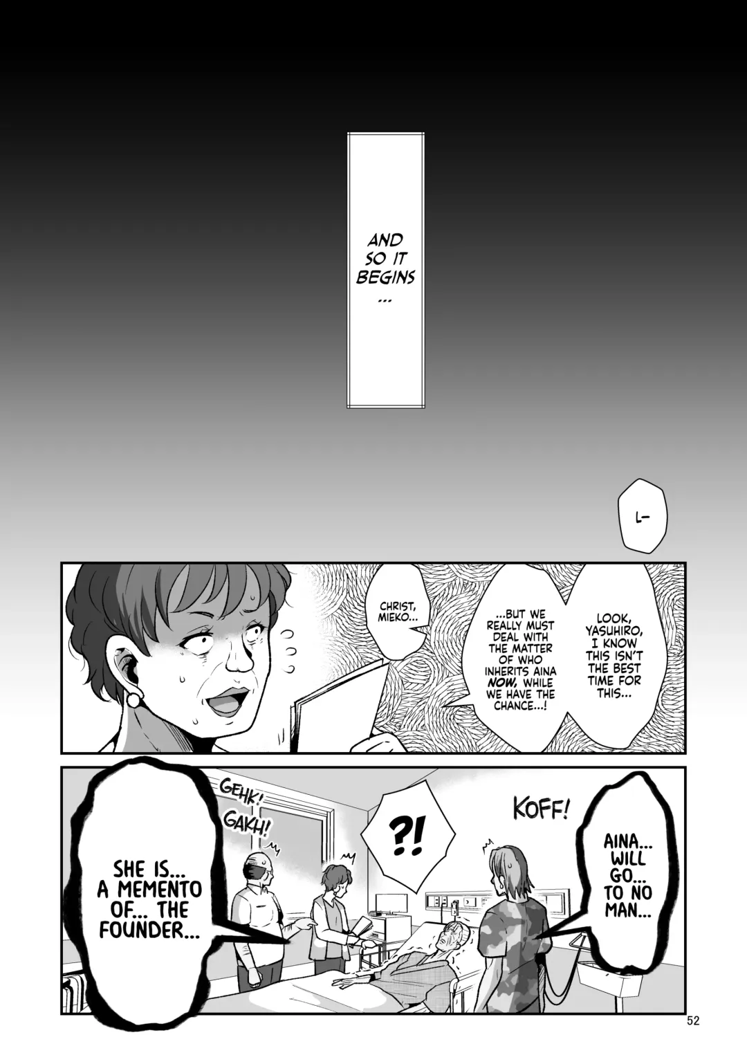 [Bukatsu] H Seidorei Elf no Souzoku Mondai ni Tsuite ~ Rinjuu-hen | Machinations of an Elven Concubine Part One: Deathbed (decensored) Fhentai - Page 53