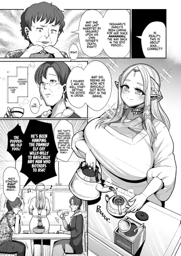 [Bukatsu] H Seidorei Elf no Souzoku Mondai ni Tsuite ~ Rinjuu-hen | Machinations of an Elven Concubine Part One: Deathbed (decensored) Fhentai - Page 18