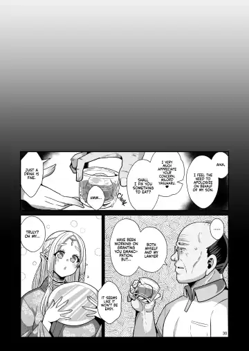 [Bukatsu] H Seidorei Elf no Souzoku Mondai ni Tsuite ~ Rinjuu-hen | Machinations of an Elven Concubine Part One: Deathbed (decensored) Fhentai - Page 31
