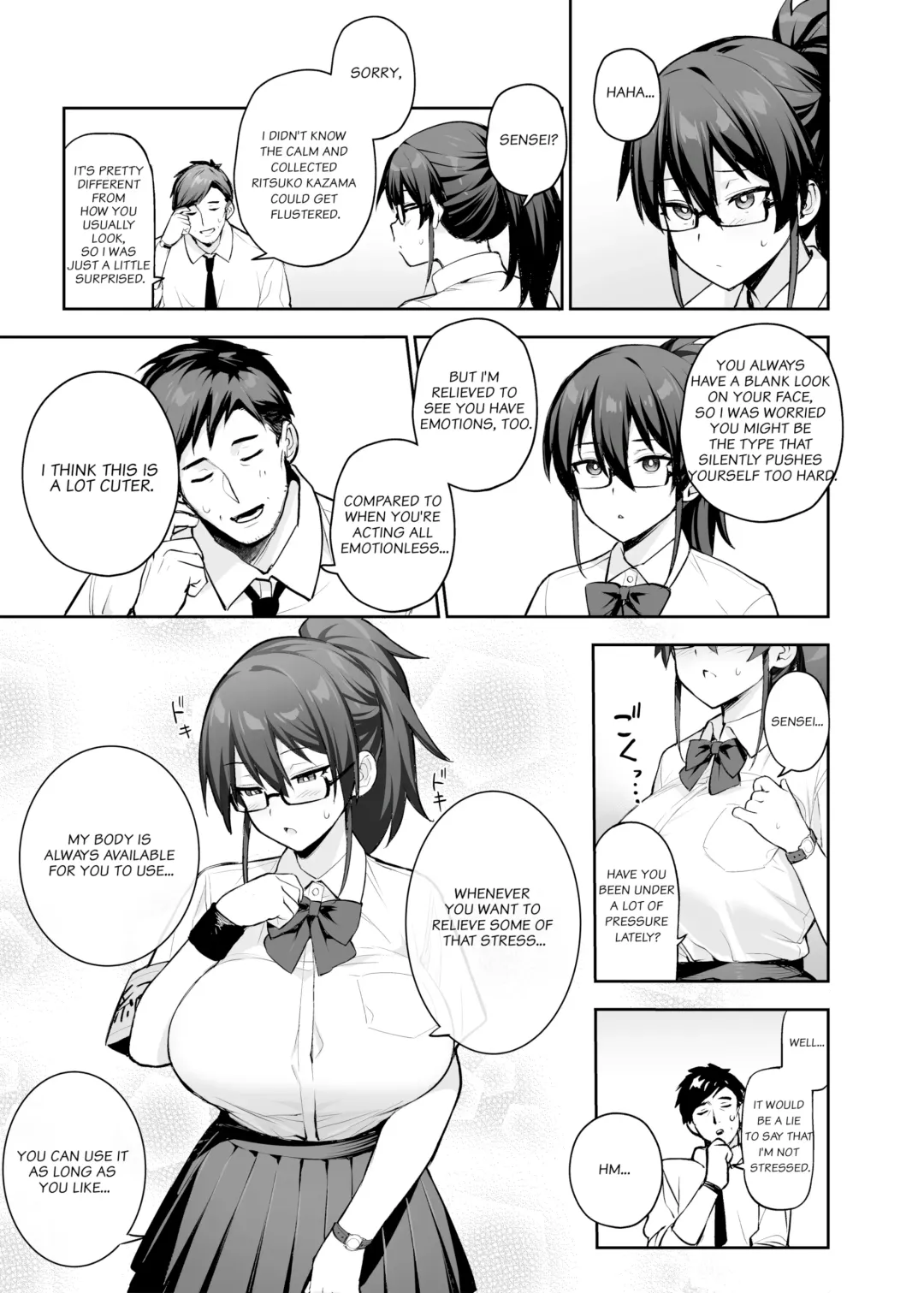 [Try] Atarashii Fuuki Iinchou wa Kyonyuu Sugiru Ken 2 | About the New President of the Disciplinary Committee's Huge Tits 2 (decensored) Fhentai - Page 34