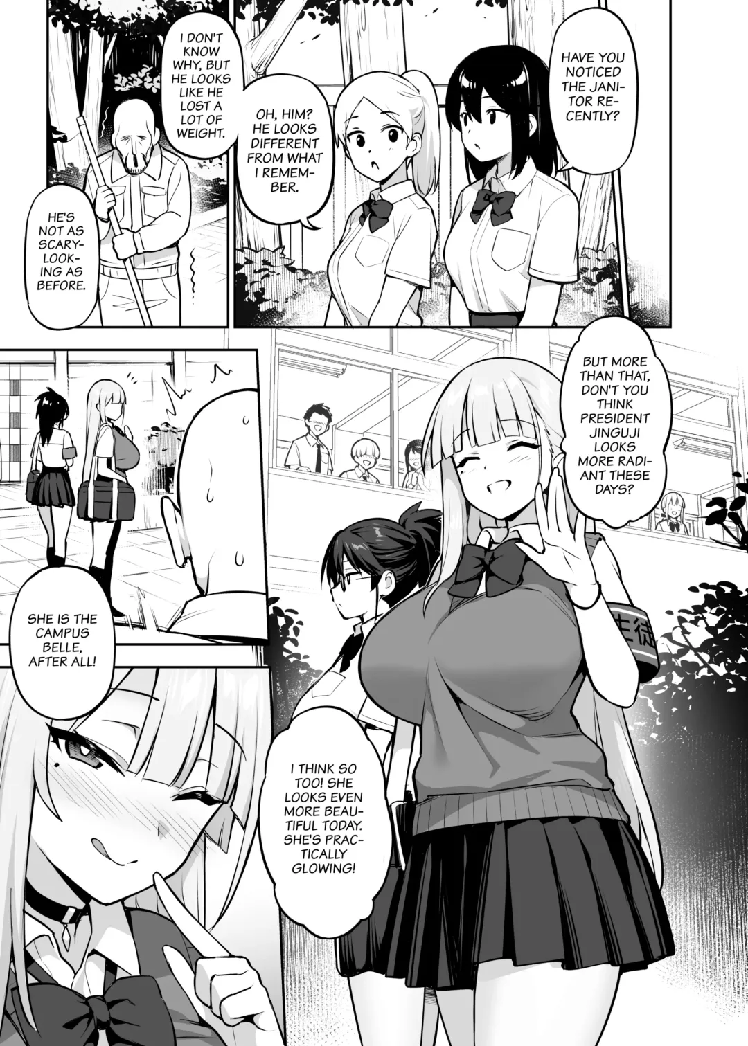 [Try] Akogare no Seitokaichou ga Kyonyuu Sugiru Ken | About the Beloved Student President's Huge Tits (decensored) Fhentai - Page 40