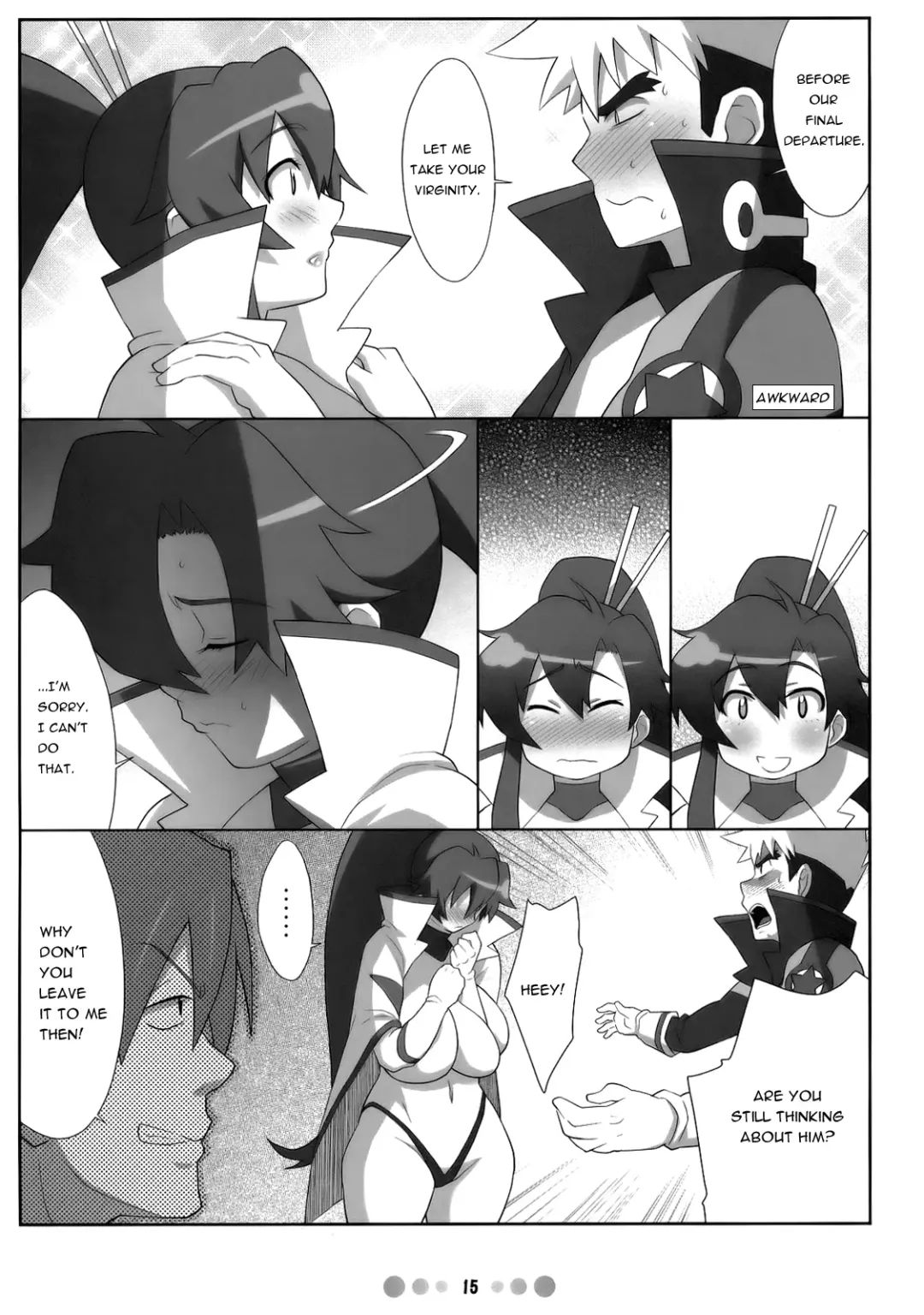 [Nise Kurosaki - St.retcher] Chou Ishiyumi Chichi Senkan Fhentai - Page 14