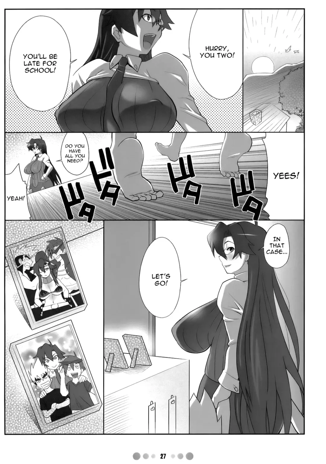 [Nise Kurosaki - St.retcher] Chou Ishiyumi Chichi Senkan Fhentai - Page 26
