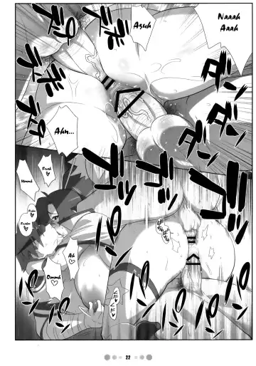 [Nise Kurosaki - St.retcher] Chou Ishiyumi Chichi Senkan Fhentai - Page 21