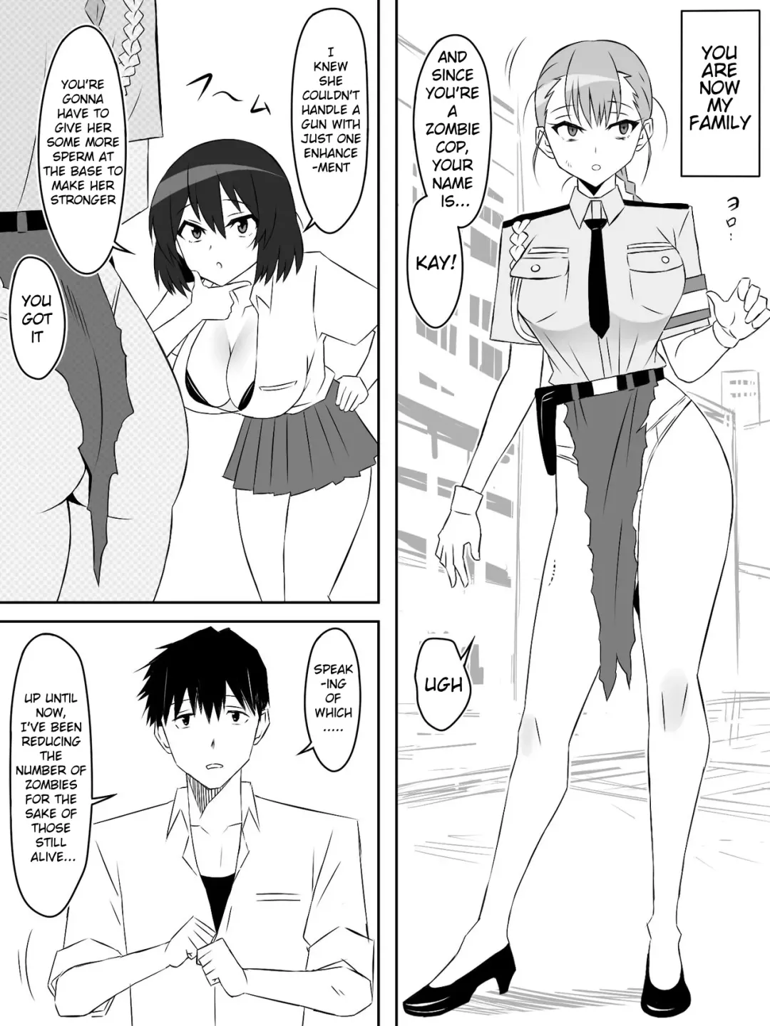 [Kagemusya] Zombie Harem Life ~Koutai Mochi no Ore to Bakunyuu Zombie~ 6 Fhentai - Page 15