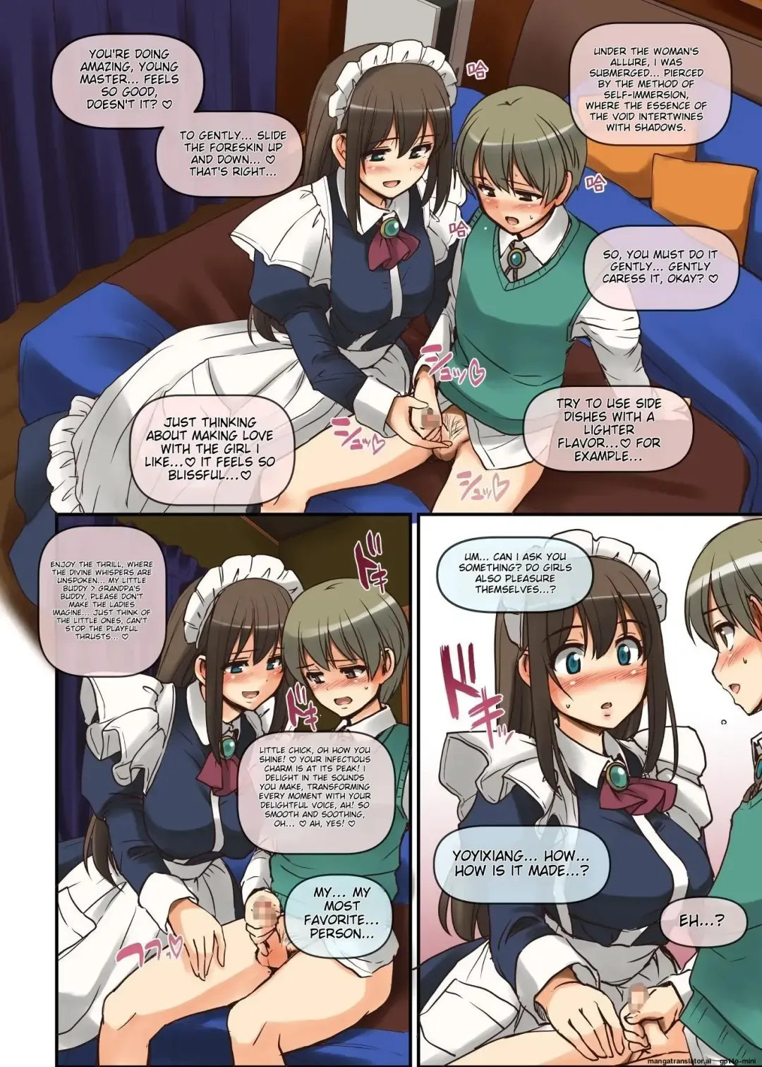 [Alexi Laiho] Maid-san to Manabu Onnanoko no Karada Fhentai - Page 30