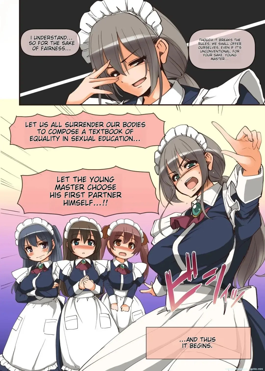[Alexi Laiho] Maid-san to Manabu Onnanoko no Karada Fhentai - Page 4