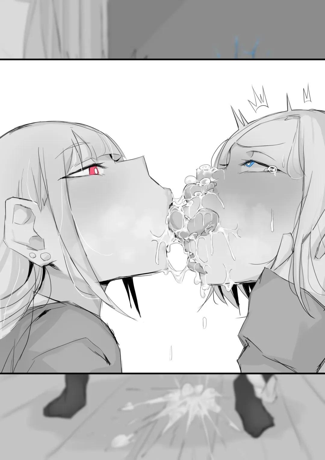 Futanari JK-tachi ga Kounai Shokushu de Mechakucha ni Naru Hanashi Fhentai - Page 157