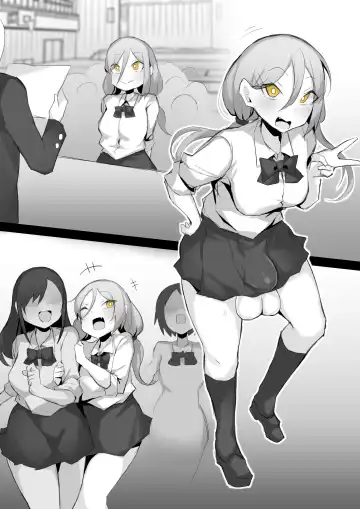 Futanari JK-tachi ga Kounai Shokushu de Mechakucha ni Naru Hanashi Fhentai - Page 110