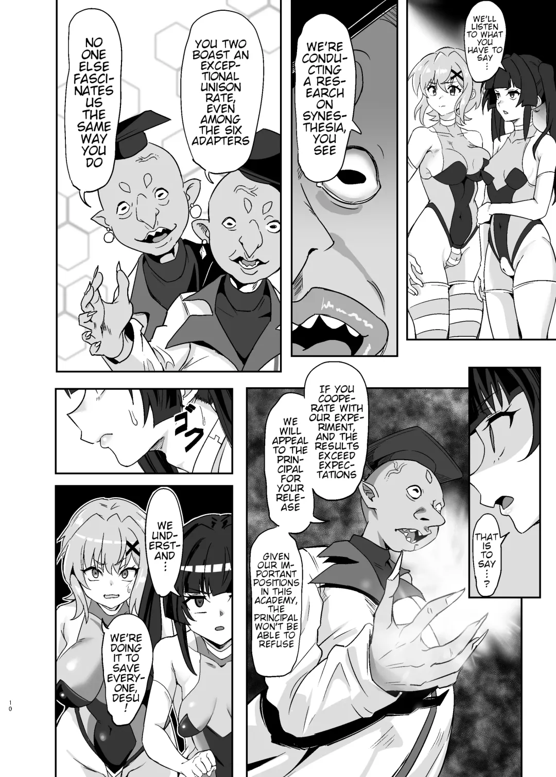 [Outotsu Den] Shirabe to Kirika no Douji Zecchou Unison Kyoushitsu | Shirabe and Kirika's Simultaneous Orgasm Unison Classroom Fhentai - Page 9