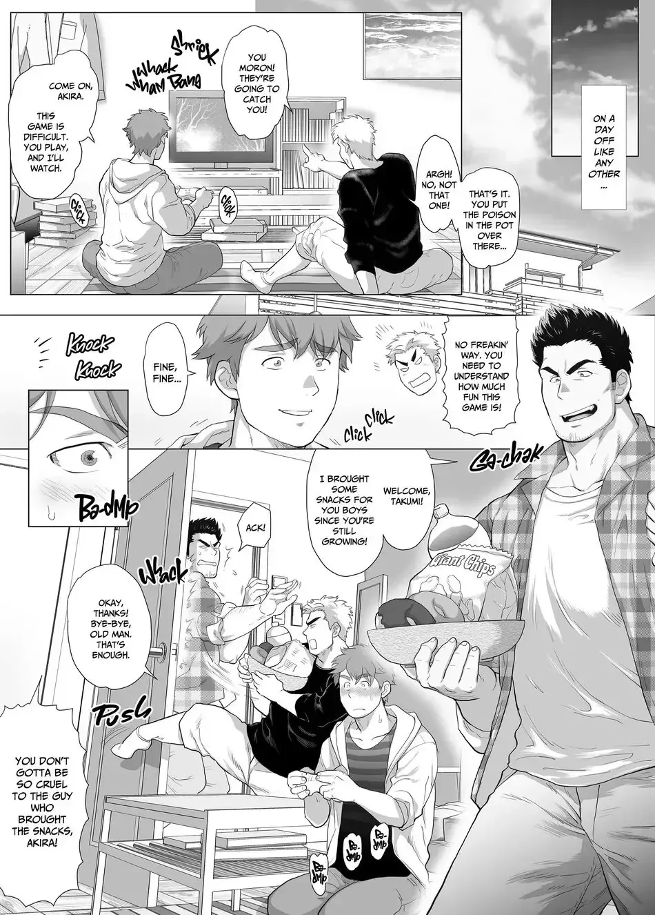 [Chabashira Tatsukichi] My Friend's Dad is a Hunk chapter 10 Fhentai - Page 2
