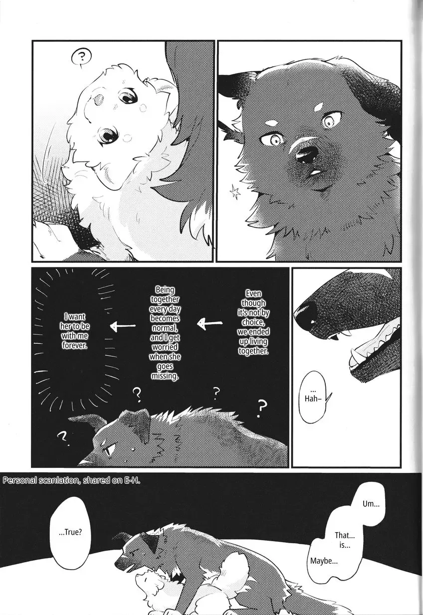 [Minaga Tsukune] Kokoro Karu Made | The Tanuki and the Hound Fhentai - Page 21
