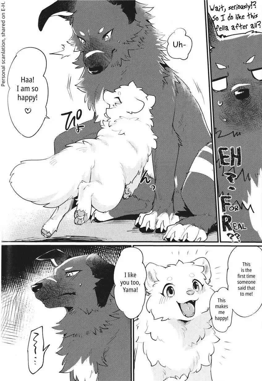 [Minaga Tsukune] Kokoro Karu Made | The Tanuki and the Hound Fhentai - Page 22