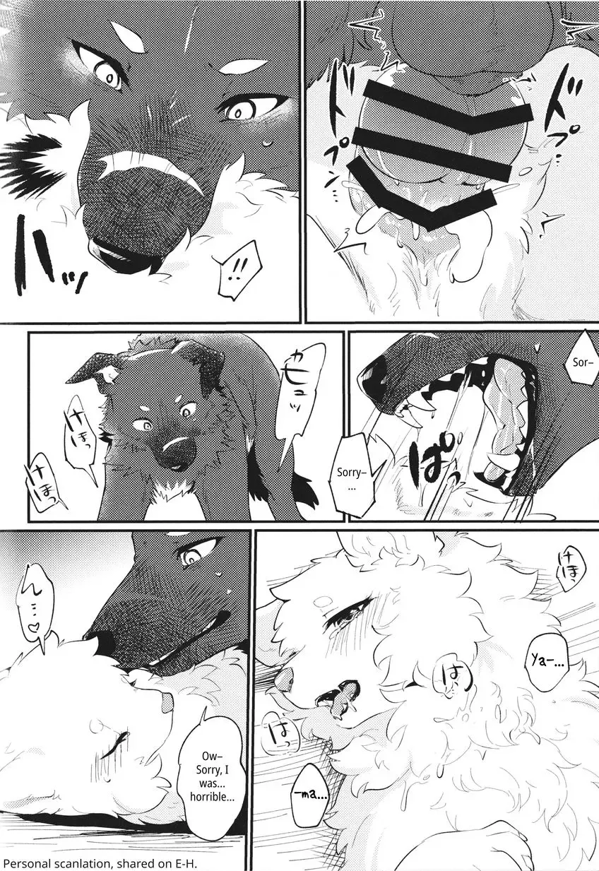 [Minaga Tsukune] Kokoro Karu Made | The Tanuki and the Hound Fhentai - Page 40