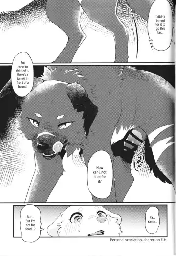 [Minaga Tsukune] Kokoro Karu Made | The Tanuki and the Hound Fhentai - Page 29