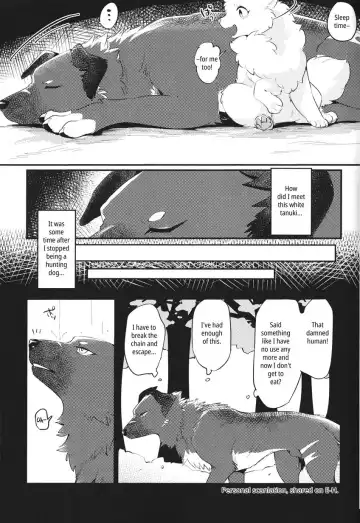 [Minaga Tsukune] Kokoro Karu Made | The Tanuki and the Hound Fhentai - Page 9