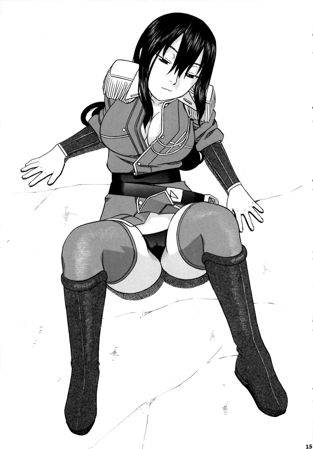 [Niiruma Kenji] Fermi to Kotona to Mokuzou Hard Fhentai - Page 14