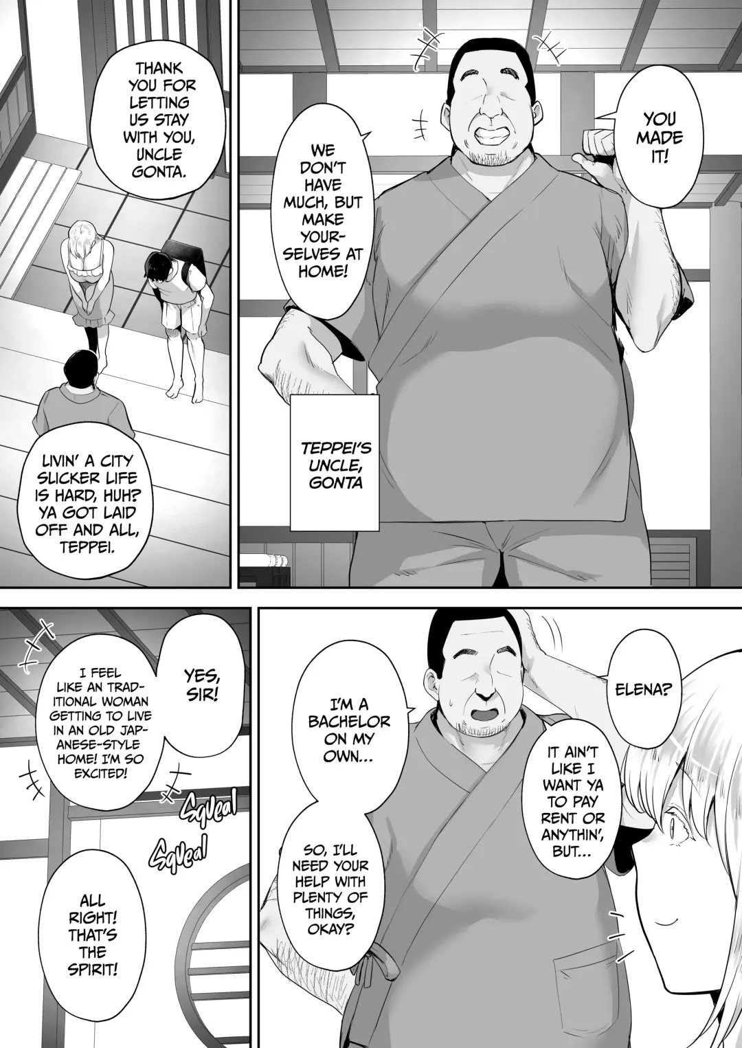 [Gagarin Kichi] Cuckolded Busty Blonde Wife Elena Fhentai - Page 4